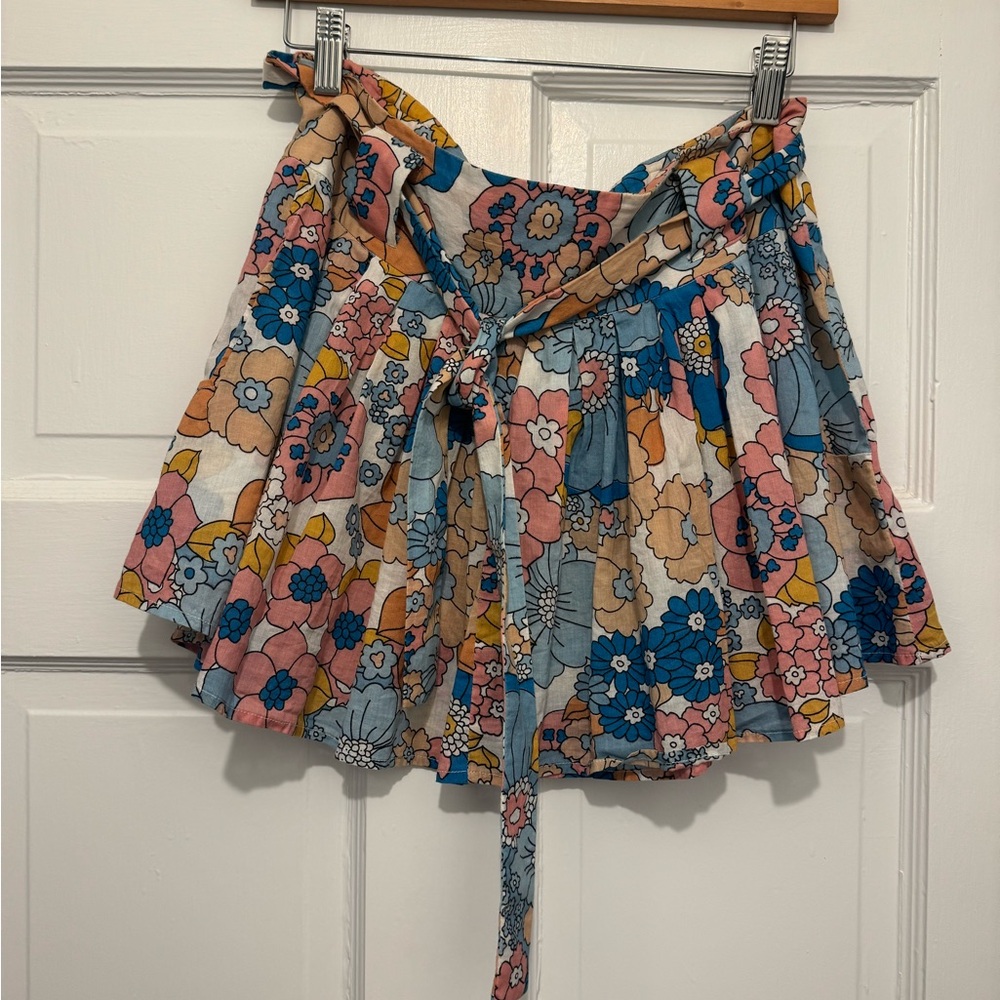 Dodo Bar Or Floral Print Mini Skirt
